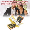 thumbnail image 1 of OUSITAID Blessing Card Handmade Card Paper Creative 3D Valentine‘s Card Greeting Day Office & Stationery, 1 of 6