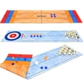 thumbnail image 4 of Yimiti Shuffleboard Curling Bowling 3 In 1 Board Games Tabletop Portable Family Game, 4 of 8