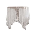 thumbnail image 2 of 59-inch Lace Tablecloth Mori-Style Table Skirt Machine Washable Round Tablecloth for Dining Tables Suitable for TV Cabinets Dustproof Cloth Retro Home Decor, 2 of 9