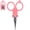 Perfect Pink, variant on JubileeYarn Foldy Friends TSA Compliant Foldable Scissors Set - Compact Portable Travel Scissors - Blue, Orange, Yellow, Purple - 4 Units