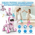 thumbnail image 4 of Gmdisc RC Robot Toys for Kids, Programmable Robot with Head Touch Sensing & Music Function, Toys Gift for 3-8, 4 of 11