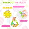 thumbnail image 6 of Easter Decorative Basket & Egg Set - Cartoon Rabbit Chick Design for Party Favors, DIY Crafts & Festive Decor, 6 of 9