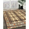 thumbnail image 3 of Ahgly Company Machine Washable Indoor Rectangle Traditional Saddle Brown Area Rugs, 8' x 10', 3 of 7