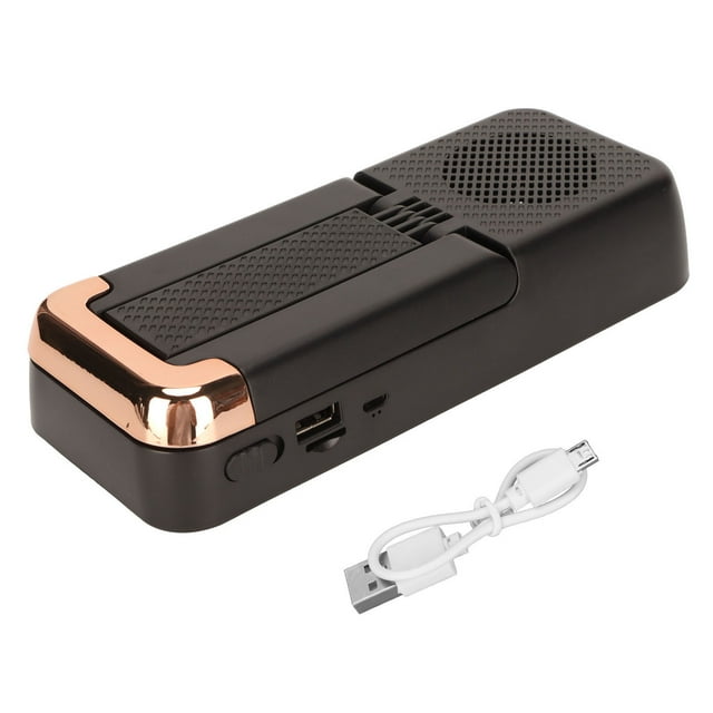 Soporte para teléfono Bling Bling con Altavoz Bluetooth antideslizante color negro