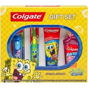 Colgate Kids Mxd Bp Spongebob 4pk Gift Pack
