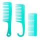 thumbnail image 1 of Combinales de plástico creativo herramientas de barbería útiles duraderos suministro de modelado práctico para peluquería para el hogar hombres niños niños el lago azul 1 set Inevent CE011749-02B, 1 of 6