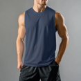 thumbnail image 2 of Yiaimeir Men's Athletic Sleeveless Tank Top Quick Dry Moisture-Wicking Performance Tank Tops For Gym Running And Sports,Size S-3XL, 2 of 4