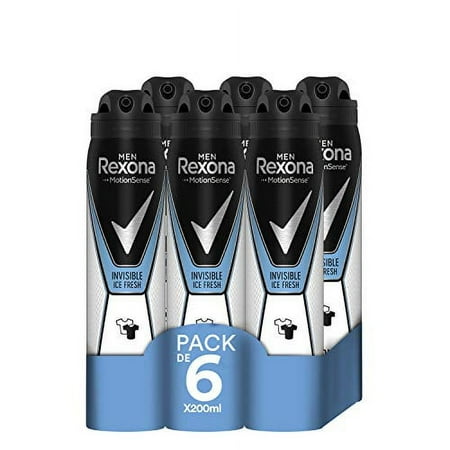 Rexona Men Invisible Ice Fresh Anti Tranpirant/Pespirant 48H 0% Alcohol 200 ML