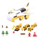 thumbnail image 2 of Bewildely Modelos de aviones de aire Juguetes para niños Juego de transporte ABS Aleación Juguetes educativos para niños Kits de construcción modelo No.04, 2 of 6