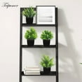 thumbnail image 2 of Tripumer 4Pack Mini Artificial Aloe Vera Potted Plants with Black Pots for Indoor Home Office Bathroom Farmhouse Decoration, 2 of 8