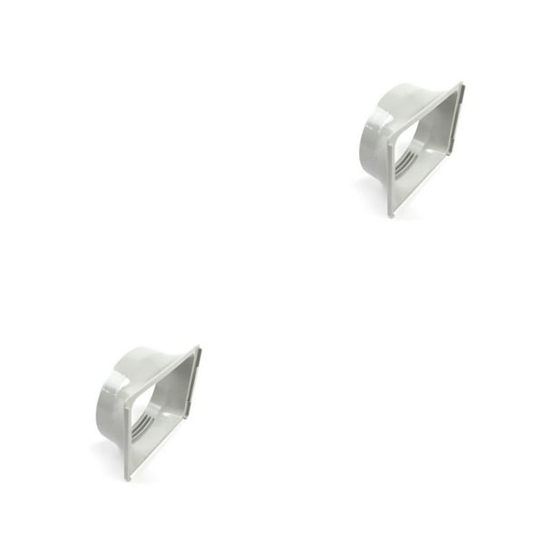 Bearachild Adaptador de aire acondicionado portátil Acoplador de manguera de escape de ventana de aire acondicionado Accesorio de reemplazo Cuadrado 150 mm 2piezas