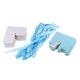 thumbnail image 5 of Set de 50 Unidades de Cajas Huecas Cintas Dulce para Boda de Accesorios de Bricolaje Azul claro Soledad Cajas de dulces huecas, 5 of 9