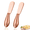 [#02]-Rose Gold, variant on Bxaolu Pack of 2 Stainless Steel Butter Spreader Knife with Wooden Handle, Wide Stainless Steel Spreader Kitchen Knives for Sandwiches Butter Cheese