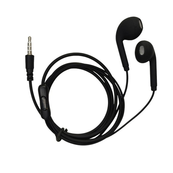 Écouteurs Filaires avec Microphone, Écouteurs Électroniques Filaires avec Microphone, Écouteurs Intra-Auriculaires à Isolation Phonique, Écouteurs Puissants Haute Définition Compatibles avec la Plupart des Prises 3,5 mm