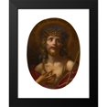 thumbnail image 2 of Circle of Carlo Dolci 19x24 Black Modern Framed Museum Art Print Titled - Christ Wearing the Crown of Thorns, 2 of 5