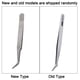 thumbnail image 5 of Pinzas de acero inoxidable de 2 tipos para manicura y pedicura (curvas), 5 of 5
