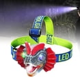 thumbnail image 1 of Faro para niños, faro de dinosaurio, lámpara de cabeza de dinosaurio portátil, lámpara de cabeza para exteriores, faro LED de juguete para niños de A, 1 of 8