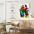 thumbnail image 5 of Elephant Stock Organic Abstract Shapes Wall Art - Vertical Multi Panel Canvas - Living Room Wall Decor - Abstract Multi Panel - Black And White Decor By Emmanuel Signorino - 24" x 38", 5 of 8
