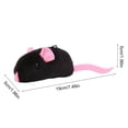 thumbnail image 4 of AuroraX Realistic Squeaky Mouse Cat Toy Interactive Cat Toys for Indoor Kittens Durable Natural Calming Indoor Cat Toys for Small Cats Black National Dog Day International Cat Day, 4 of 6