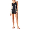 thumbnail image 4 of RELLECIGA Maillots de Bain une Pièce Athlétiques pour Femmes, Style Boyleg, Maillot de Sport, 4 of 4