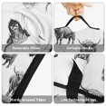 thumbnail image 6 of Highland Cow and Head Print Teens Toddler Nap Mat with Pillow, Sleeping Mat Bag for Preschool Daycare 51"x22", 6 of 6