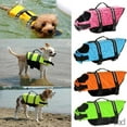 thumbnail image 3 of Adjustable Reflective Dog Life Vest, Summer Pet Swim Aid Safety Jacket For Small Dogs Like Chihuahua, Yorkie, Pug, French Bulldog,S- 3.5-4.5kg,Blue Paw,Animal, 3 of 7