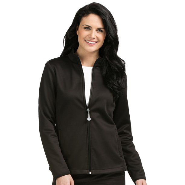 Med Couture Activate by Med Couture Women's Med Tech Zip Front Solid