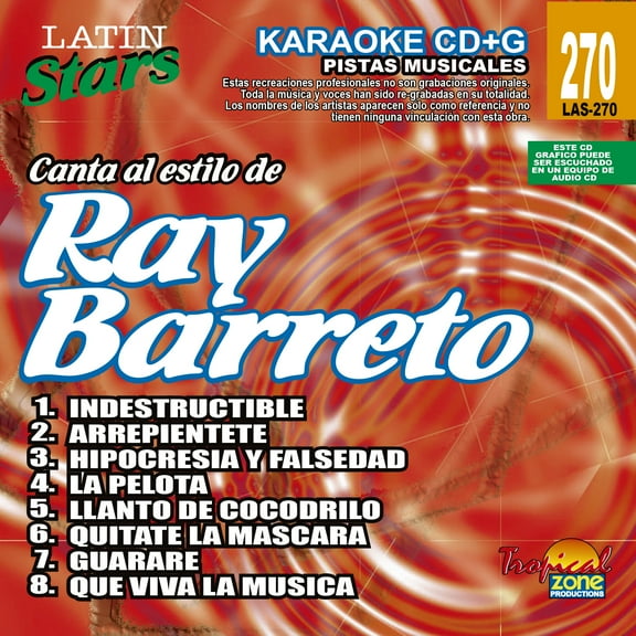 Karaoke Latin Stars 270 Ray Barreto