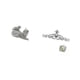 thumbnail image 5 of Escultura de gato, adorno de mesa, artesanía, figura decorativa, estatua de animal, pergamino, arte de pared, decoración, arte de pared de metal, plac, 5 of 8