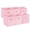 Pink, variant on 12 Pack Foldable Storage Cubes 11", Fabric Storage Bins with Handles, Collapsible Organizer Boxes for Closet, Shelves & Cube Storage (10.2" x 10.2" x 11"), Pink
