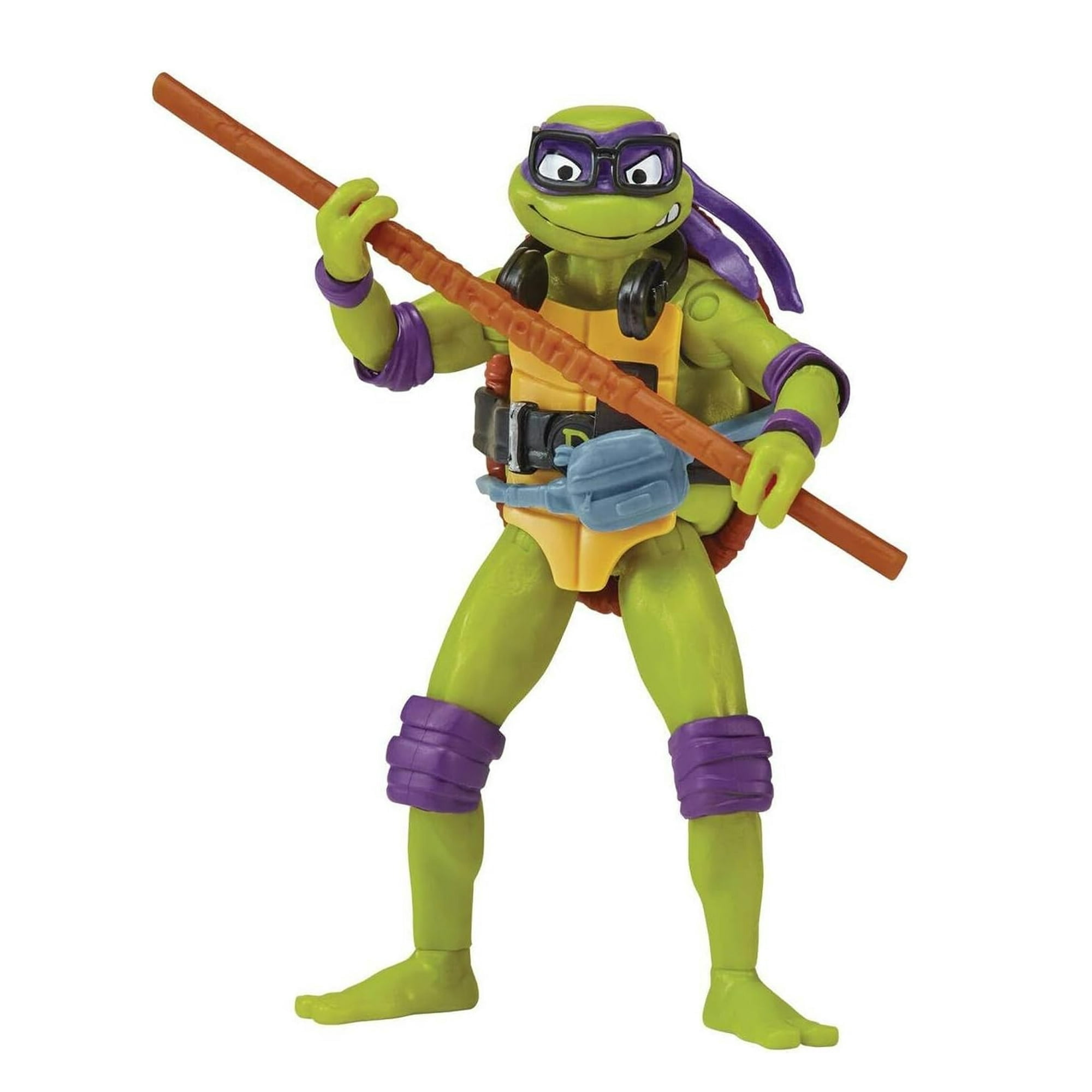 Teenage Mutant Ninja Turtles: Mutant Mayhem - Figura de acción básica de  Leonardo de 4.5 pulgadas por Playmates Toys