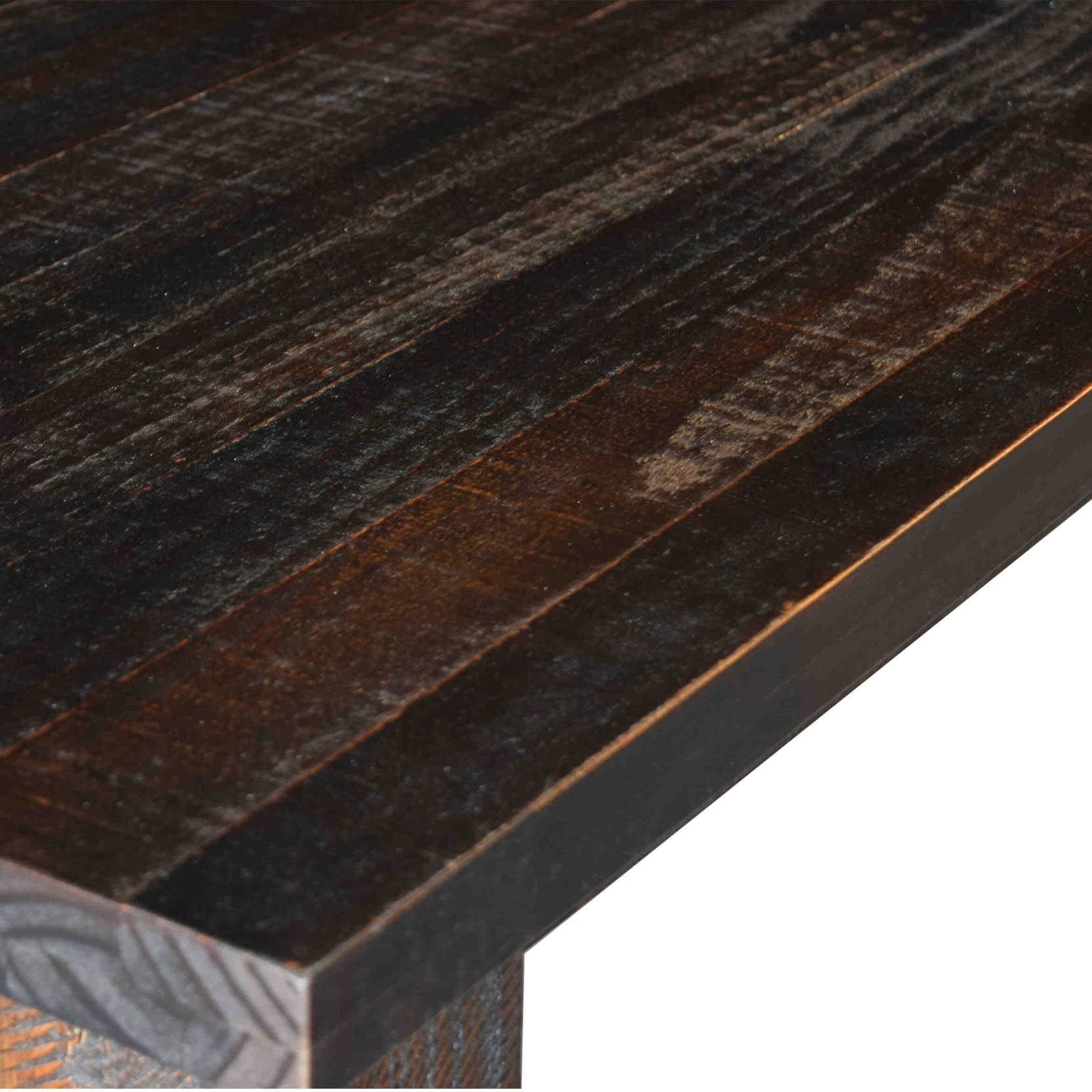 Grain Wood Furniture Valerie Original Solid Wood 63" Dining Table, Barnwood