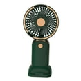 thumbnail image 2 of GROWTH TANK Handheld Portable Fan for Camping or Playing Sports Versatile Hand Held Personal green, 2 of 9