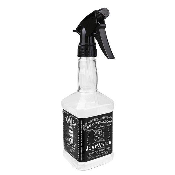 Fiudx Botella Rociadora para Peluquería, Rociador de Agua Abs de 650 Ml, Diseño de Boquilla de Niebla Fina, Agarre Cómodo para Un Uso Fácil, Cuidado Del Cabello En El Hogar, Perfecto para Profesional