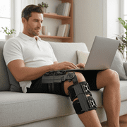 Komzer Hinged ROM Knee Brace with Double Side Stabilizers & Locking Dials, Post Op Knee Immobilizer for Arthritis ACL MCL PCL Meniscus Tear Injurie/Knee Pain Medical Orthopedic Support