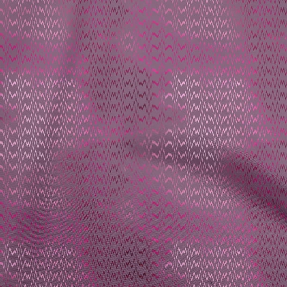 oneOone Viscose Chiffon Dark Magenta Fabric Ikat Diy Clothing Quilting Fabric Print Fabric By Yard 42 Inch Wide