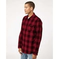 thumbnail image 2 of Burnside Yarn-Dyed Long Sleeve Flannel Shirt, 2 of 5