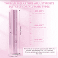 thumbnail image 2 of Multi-Styling Wireless Charging Hair Straightener Comb with Negative Ion Hair Care - 3 Heat Settings, PTC & Ceramic Technology for 24H Long-Lasting Smoothness, Anti-Scald Design, Lightweight 116g,, 2 of 7