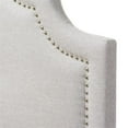thumbnail image 4 of Bowery Hill Modern Fabric Upholstered Queen Headboard in Beige, 4 of 4