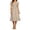 *White, variant on VBVC Women's Smocked Square Neck Floral Midi Dress , Ladies' Short Puff Sleeve Tiered Dress , Summer Casual A-Line Dress For Women, M-4XL