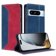 thumbnail image 2 of Phone Case for Google Pixel 8 Pro FOXDOCK Premium Leather,Creative Dual-Color Cover with Card Slot,Shockproof, 2 of 7