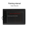 thumbnail image 4 of Graphics Drawing Tablet 14.06 x 9.6 Inch with 8192 Levels Battery-Free Pen and 8 Hot Keys, Compatible with PC/Mac/Android OS for Painting, Design & Online Teaching Black, 4 of 8