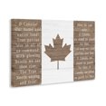 thumbnail image 3 of Stupell Industries O Canada Rustic Anthem Canvas Wall Art design by Lil' Rue, 16 x 24, 3 of 7