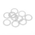 thumbnail image 5 of 10pcs Durable M14 Silver Tone Oil Drain Plug Gaskets Replacement for Mazda 9956-41-400, 5 of 5