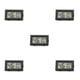 thumbnail image 3 of Wosthever Mini termómetro digital LCD Sensor de temperatura Indicador multifuncional con batería Instrumento de alta precisión Negro Type2 NO2, 3 of 6