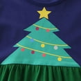 thumbnail image 3 of Yidarton Cartoon Christmas Print Children's Dress Autumn Girl's Long Sleeve Princess Dress, 3 of 5