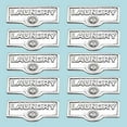 thumbnail image 2 of 10 Switch Plate Tags LAUNDRY Name Signs Labels Chrome Brass Traditional Engraved Wall Light Switch Cover Labels | Renovators Supply, 2 of 2