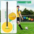 thumbnail image 3 of Juego de porterías de fútbol TOBWOLF, 4 piezas con correas ajustables, 3 of 7
