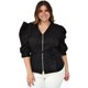 thumbnail image 5 of Blusa con cierre tallas extras, Roman Fashion 0179 (Negro) negro 42 Roman Fashion Blusa extra 0179, 5 of 7
