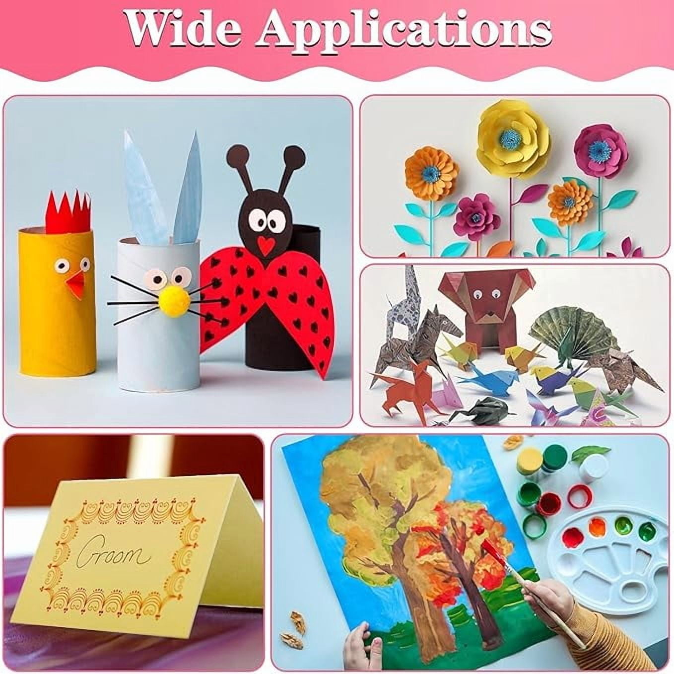 A4 100 Coloured Sheets (10 Sheets each color) Copy Printing/Art and Craft Paper